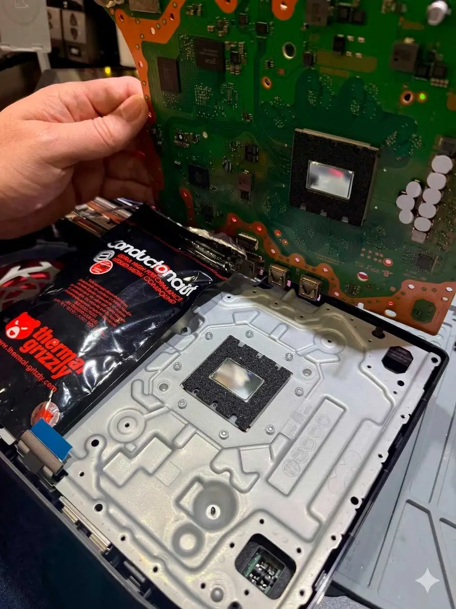 Reballing APU